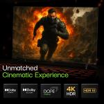 Lumio Vision 7 109 cm (43 inches) 4K Ultra-HD Smart QLED TV FTW1-ADSG