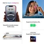 iPhone 16e 512 GB: Built for Apple Intelligence, A18 Chip, Supersized Battery Life, 48MP Fusion. Camera, 15.40 cm (6.1″) Super Retina XDR Display; Whit