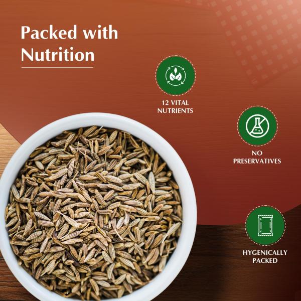 Vedaka Cumin (Safed Zeera) whole, 200 g