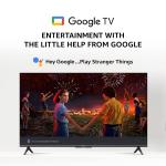 Mi Xiaomi 108 cm (43 inches) X Series 4K LED Smart Google TV L43MA-AUIN (Black)