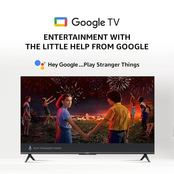 Mi Xiaomi 108 cm (43 inches) X Series 4K LED Smart Google TV L43MA-AUIN (Black)