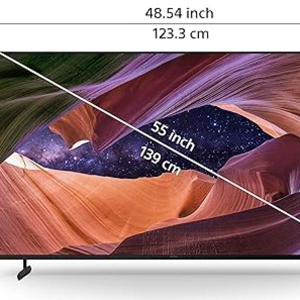 Sony Bravia 139 cm (55 inches) 4K Ultra HD Smart LED Google TV KD-55X82L (Black)