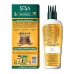 SESA Ayurvedic Hair Oil With Bhringraj & 17 Rare Herbs With Coconut Oil and 4 Nourishing For Hair Growth Help Control Hair Fall with Easy Applicator For Women and Men (200 ml)
