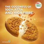Britannia NutriChoice Digestive High Fibre Biscuits | 0% Maida