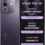 VIVO T4x 5G (Pronto Purple, 8GB RAM + 128GB Storage)