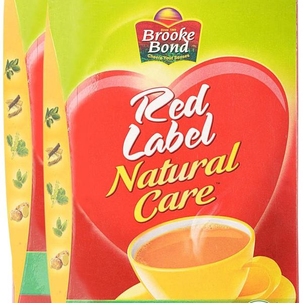 GROCERY Combo - Brooke Bond Red Label Tea Natural Care, 500g (Pack of 2) Promo Pack