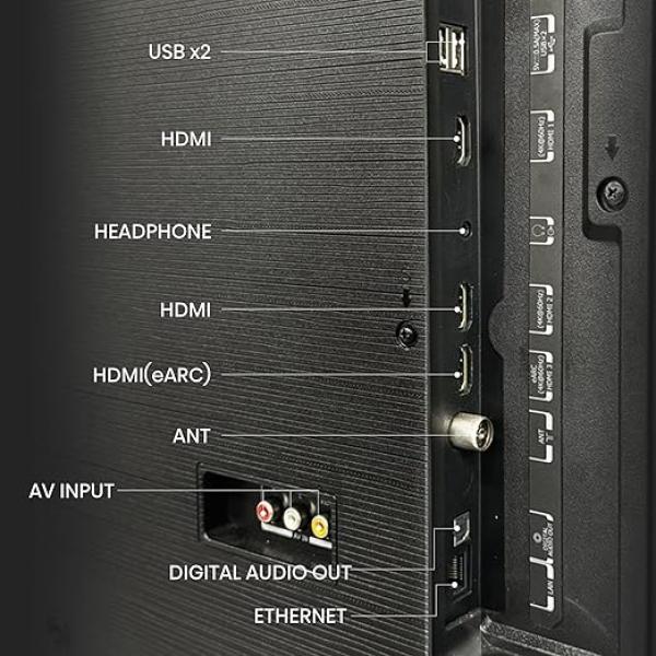 TOSHIBA 100 cm (40 inches) V Series HD Ready Smart LED TV 40V35RP (Black)