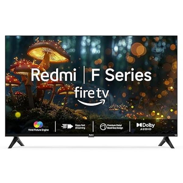 Redmi Xiaomi 80 cm (32 inches) F Series HD Ready Smart LED Fire TV L32MA-FVIN (Black)