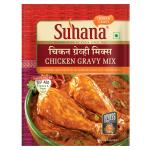 GROCERY   Suhana Non Veg Combo Pack of 6 - Butter Chicken 2 + Chicken Gravy Mix 2 + Chicken Biryani Mix 2