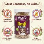 FlavoFarm Ragi Chips – Cream & Onion Flavour 150g