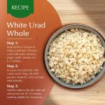 Vedaka Premium White Urad Whole, 1kg