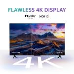 Mi Xiaomi 108 cm (43 inches) X Series 4K LED Smart Google TV L43MA-AUIN (Black)