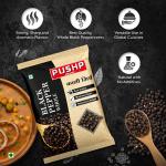 Pushp Brand Whole Black Pepper | 500 g Pouch | Natural Kali Mirch whole