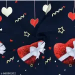 3D Printed GlacecottonCotton 1 SingleBed Bedsheet with 1 Pillow Covers