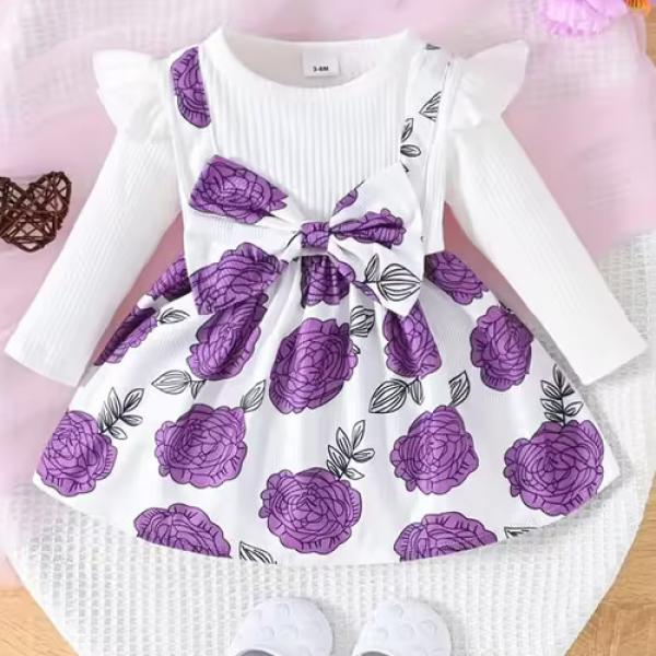  Party Wear long sleeves frock