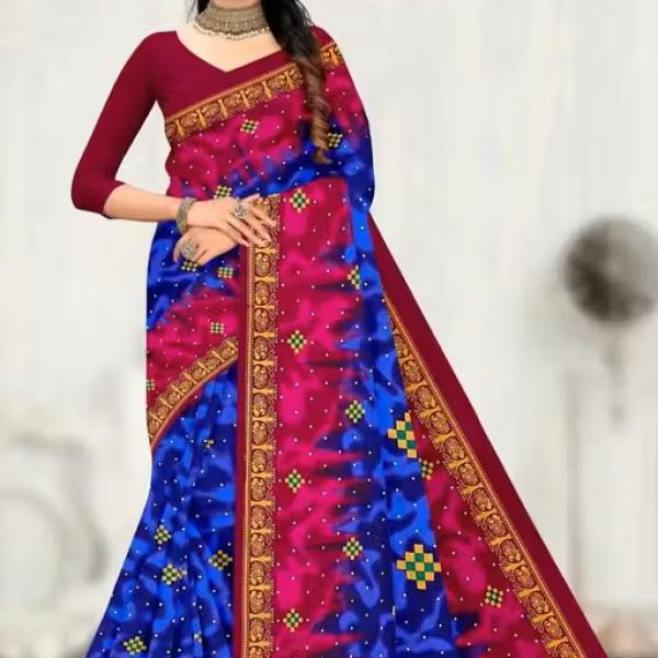 women cotton saree