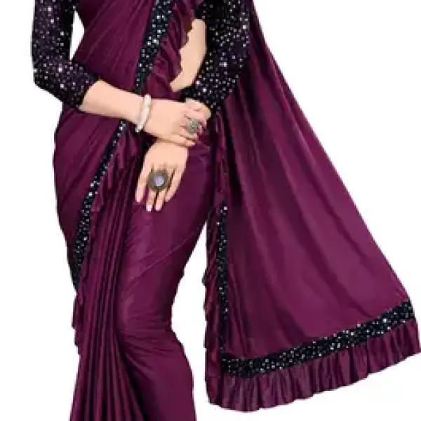 Lycra Blend Saree