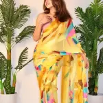Satin Saree