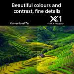 Sony BRAVIA 3 Series 164 cm (65 inches) 4K Ultra HD AI Smart LED Google TV K-65S30B (Black)