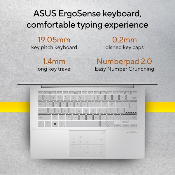 ASUS Vivobook Go 14, AMD Ryzen 3 7320U, Thin and Light Laptop