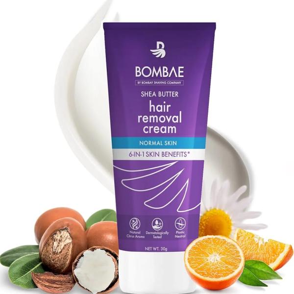 Bombae Shea Butter Hair Removal Cream For Women