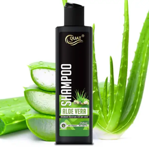 QUAT Aloe Vera hair shampoo for intensive moisture for dry hair  (250 ml)