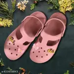 Lightweight Stylish Women's Premium Clogs For Women/Girls pink