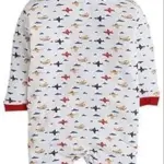 Baby Front Open Full Sleeves Sleepsuit Hooded with Foot Easy Dressing and Diapering Romper Set of 2