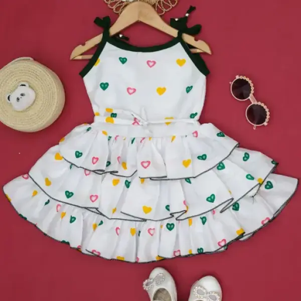 Trendy Flawsome Elegant Girls Frocks & Dresses Black