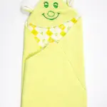 Baby Boys & Baby Girls Soft Fabric Winter Wear Baby Blanket Yellow
