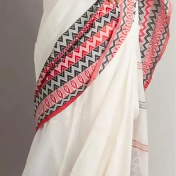Women's cotton saree