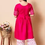 Girls plazo & Dresses Pink