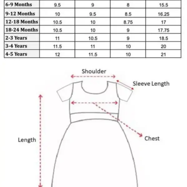 Frock For Girls, mom dad dress, red love dress