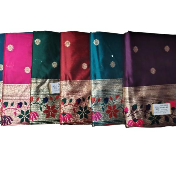 Women's Classic Muniya silk Saree