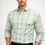 Premium Men's Stylish Check Shirt-Regular Fit