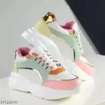 Golden Shoes for Girls white