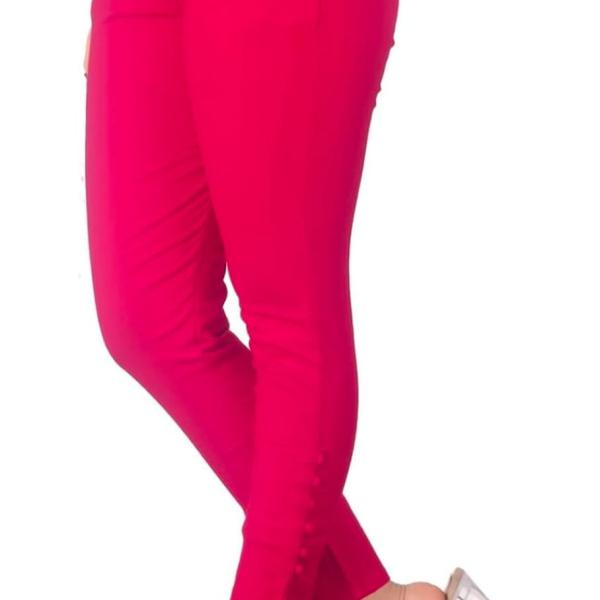 WOMEN LYCRA CIGARETTE PANTS