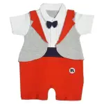 Cotton Rompers Onesies Sleepsuits Jumpsuit Night Suits for Infants Newborn Baby Boys & Girls Red