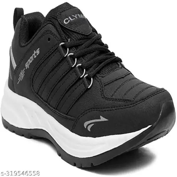 BL Cosco Black Sports Shoes
