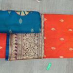Women's DHARWAD   silk Saree