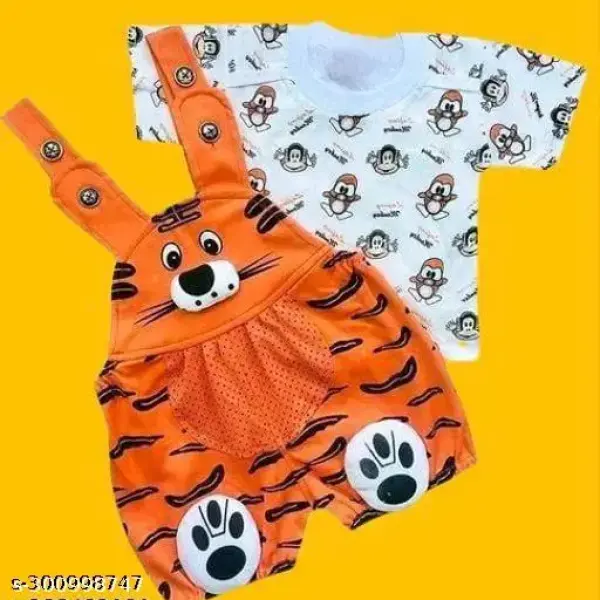 Cutiepie Funky Boys Onesies & Rompers Orange