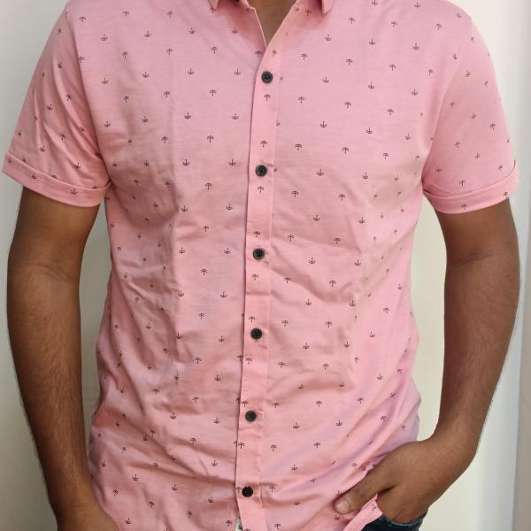 Men's Half Sleeve Printed Shirt