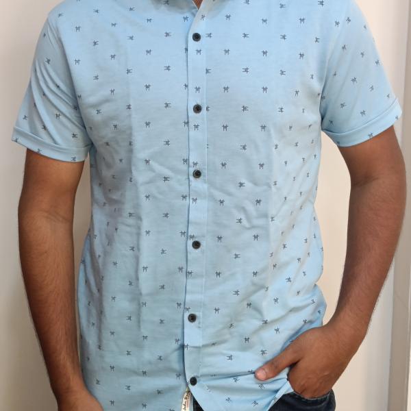 Men's Half Sleeve  Printed Shirt