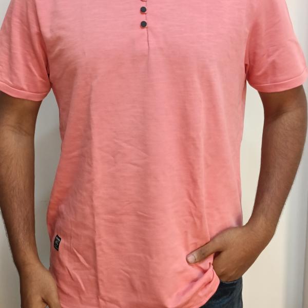 Men's Half Sleeve Plain T-Shirt