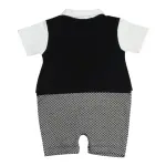 Cotton Rompers Onesies Sleepsuits Jumpsuit Night Suits for Infants Newborn Baby Boys & Girls Black