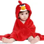 Hooded baby bath towel for the baby boy's and baby Girl's Red