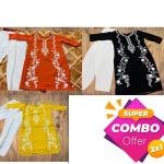 Kurti Plazo Collections Combo 3