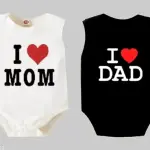 babys rombers Black and White