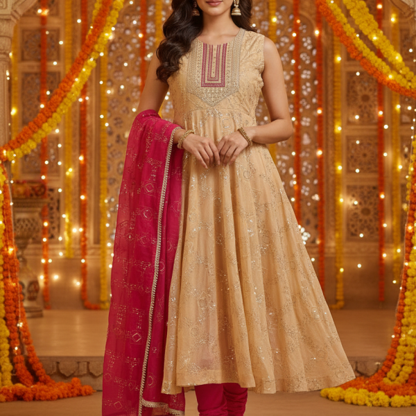 Royal Kurti Pant Dupatta Set