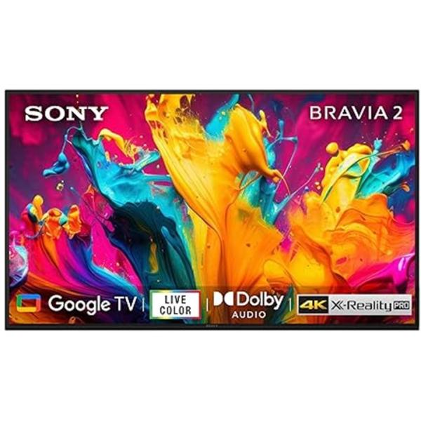Sony BRAVIA 2 Series 108 cm (43 inches) 4K Ultra HD Smart LED Google TV K-43S20B (Black)